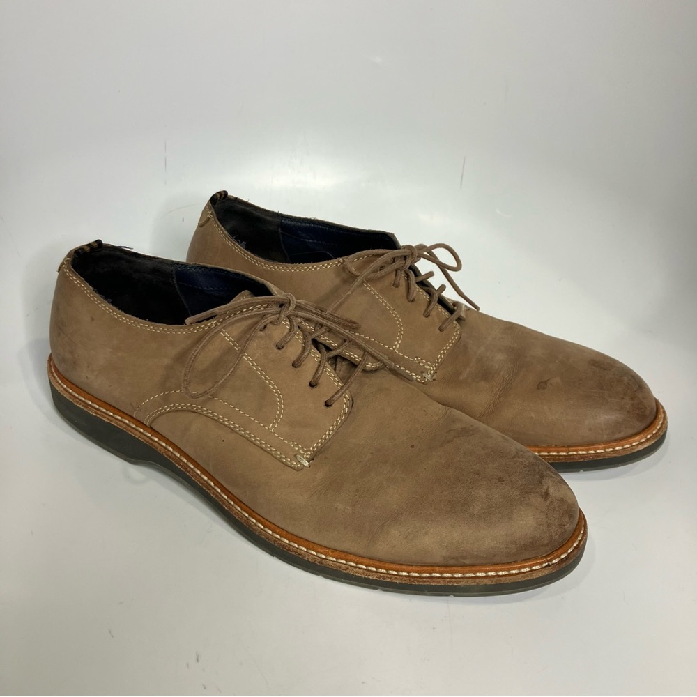 Cole Haan leather Oxford shoes brown tan men’s size 10.5 business casual neutral
